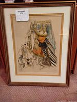 Full view of framed print