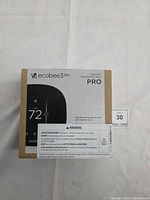 Front of sealed ecobee3 lite PRO box