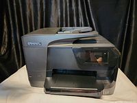 Front and side view of HP OfficeJet Pro 8715 printer