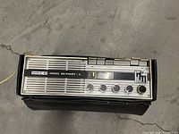 Top view of Uher 4000 Report-L showing control panel and case