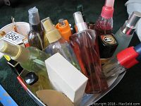 Overview of collection in an oval white tray