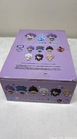 Top view of purple Takara Tomy display box