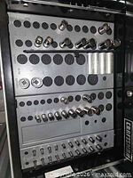 Drawer insert with multiple rows of sockets visible