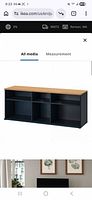 IKEA stock image showing full view of SKRUVBY TV unit