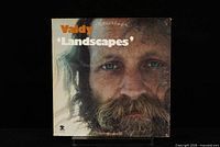 Front cover close-up of Valdy "Landscapes" LP