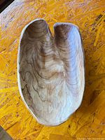 Top view showing overall shape and grain