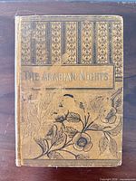 Front cover showing title and floral-stamped design