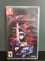 Front view of Switch game case showing cover art and title