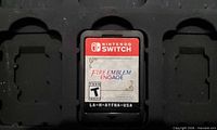 Nintendo Switch Fire Emblem Engage cartridge seated in case slot