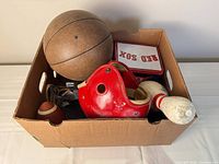 All items inside cardboard box