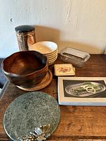 Group shot of all items on table