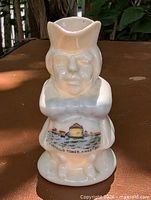 Front view of ceramic Toby jug