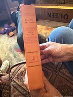 Spine showing title, author, publisher, visible wear