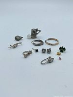 Group shot of all jewellery items