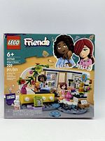 Front of LEGO Friends Aliya's Room 41740 box showing artwork and set details