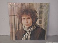 Front cover of Bob Dylan Blonde on Blonde album