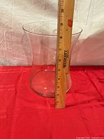 vase side view with ruler indicating about 8 in height