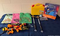 Full lot overview on table