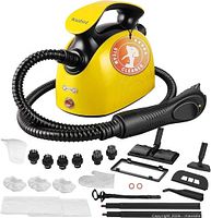 Marketing image of Waitbird CB-03A unit with all included accessories laid out