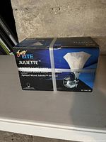Retail box front showing brand, model, and product image