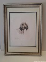 Framed artwork full view