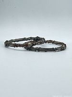 Both bangles stacked to show overall appearance