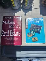Front covers of both books