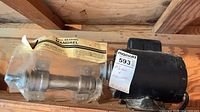 Motor and sealed mandrel on shelf