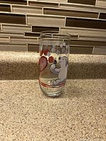 Full view of tumbler with polar bear graphic