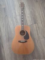 Full front view of Kawai dreadnought acoustic guitar