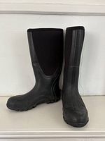 Front view of both boots standing upright