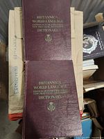 Front covers of both volumes showing title