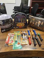 All items overview on tabletop