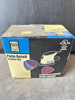 sealed box showing brand and model