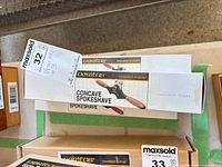Box labelled Veritas Concave Spokeshave visible