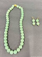 Full view necklace and earrings