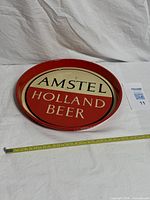 Full view of tray front showing graphics
