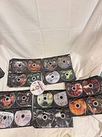All 21 discs in binder sleeves