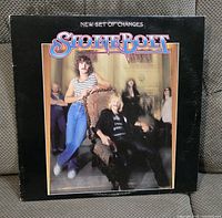Front cover of Stonebolt "New Set of Changes" LP showing artwork and visible edge wear