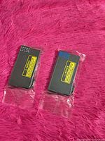 Front view of both sealed cartridges