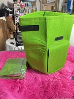 One unfolded grow bag plus one folded in packaging showing overall look and condition