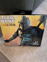 Front of sealed Star Wars Mandalorian 12 Days of Socks box