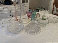 Group shot of entire lot on table