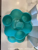 interior view with bowls and removable cups nested