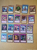 Full 20-card layout on tabletop