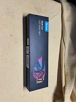 Front of retail box showing branding and graphics