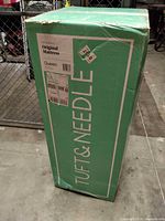 Full view of Tuft & Needle branded box front