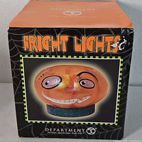 Front of original box showing product image and branding