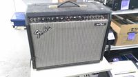 Front view of Fender Princeton Chorus amplifier showing grille and overall cabinet