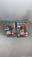 Both Marvel Legends figures sealed in packaging